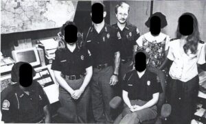 A group of dispatchers in the early 1990s